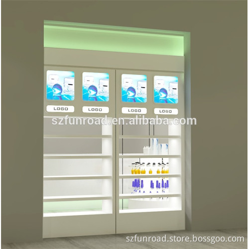 High Quality Cosmetic Display And Showcase Cosmetic Display Cabinet